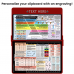 WhiteCoat Clipboard® - Red Food Industry Edition